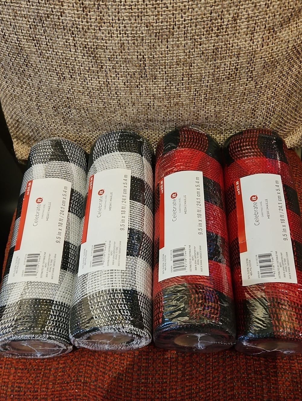 Christmas Mesh - 4 Pack